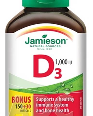 Vitamín D3 1000 IU kapsuly