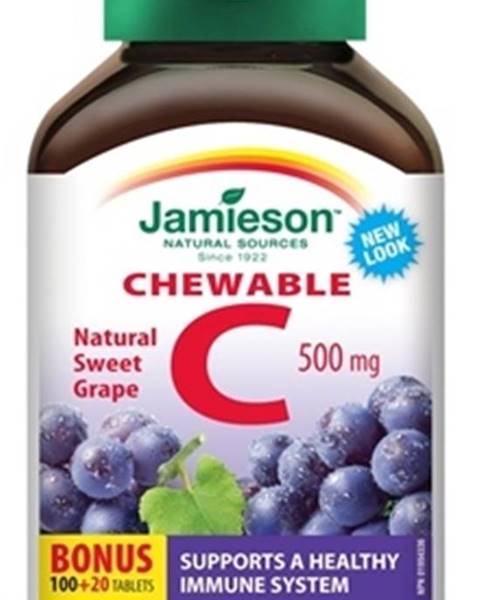 JAMIESON VITAMÍN C 500 mg hrozno
