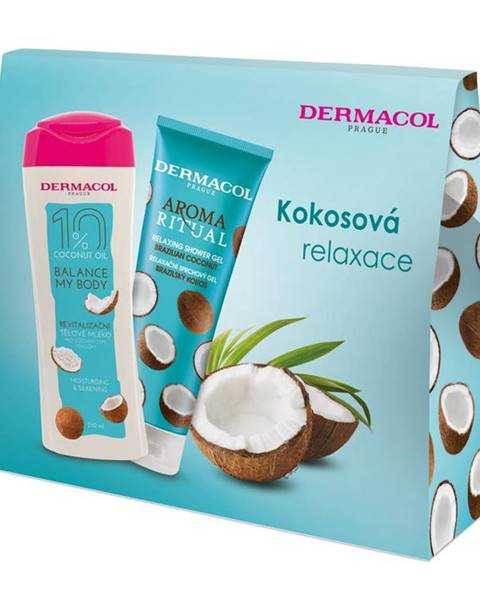 DERMACOL Aroma Ritual SG Brazílsky kokos + Telové mlieko