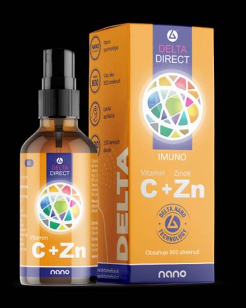 DELTA Direct vitamin C + Zn nano sprej 100 ml