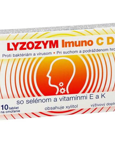 LYZOZYM Imuno C, D so selénom a vitamínmi E a K 10 tabliet na cmúľanie