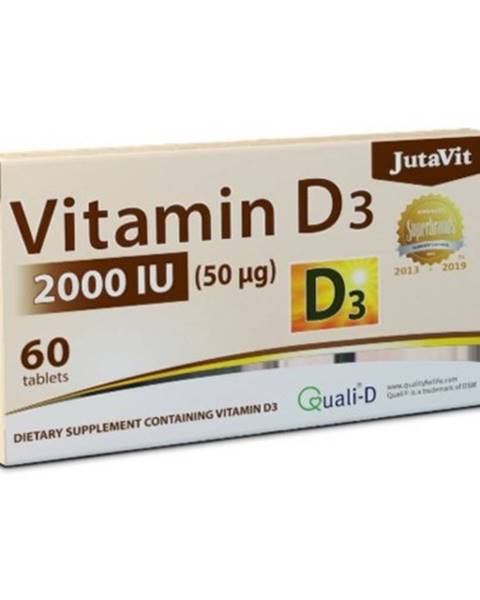 JUTAVIT Vitamín D3 2000 IU 60 tabliet