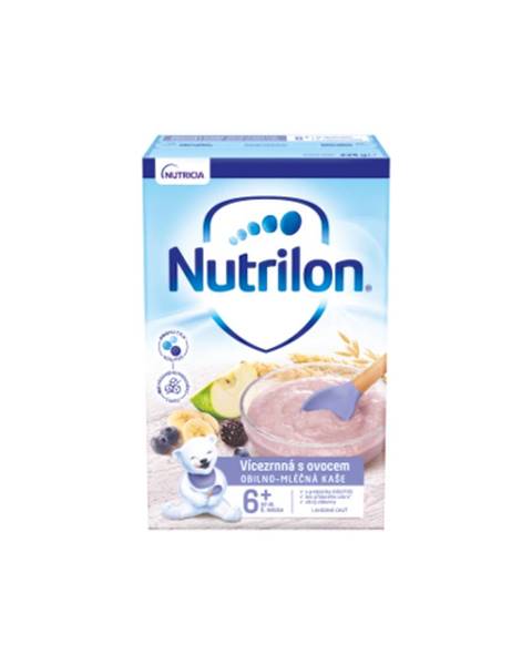 NUTRILON Obilno-mliečna kaša viaczrnná s ovocím 225 g