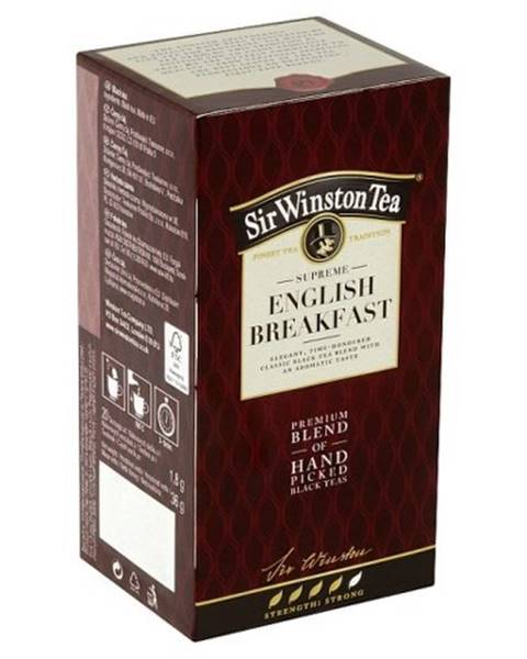 SIR WINSTON Tea english breakfast 20 x 1,8 g