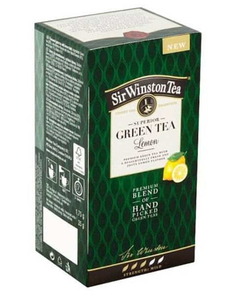 SIR WINSTON Tea green tea lemon 20 x 1,75 g