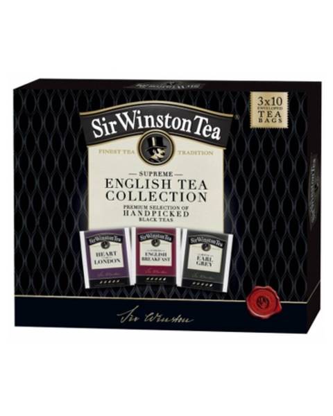 SIR WINSTON Tea kolekcia čierne čaje 3 x 10 vrecúšok