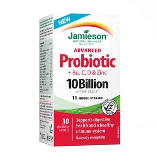 Advanced probiotic 10 miliárd + vitamíny B12, C, D a zinok 30 kapsúl