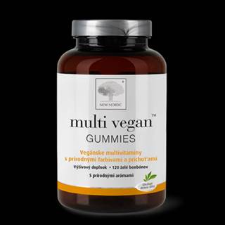multi vegan gummies 120 multivitamínových želé bonbónov