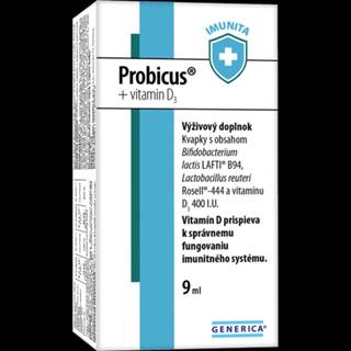 Probicus + vitamín D3 kvapky 9 ml