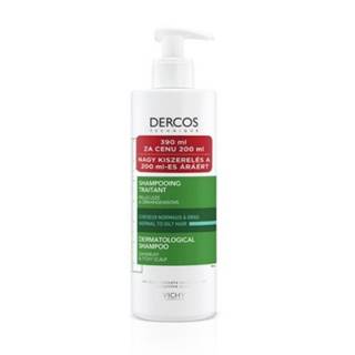 Dercos anti-dandruff DS šampón proti lupinám, normálne až mastné vlasy 390 ml