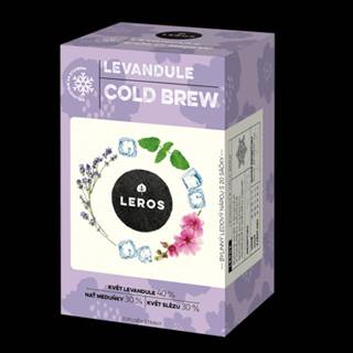 LEROS Cold brew levanduľa 20 x 1 g