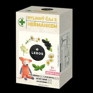 LEROS Detský bylinný čaj s rumančekom 20 x 1,5 g