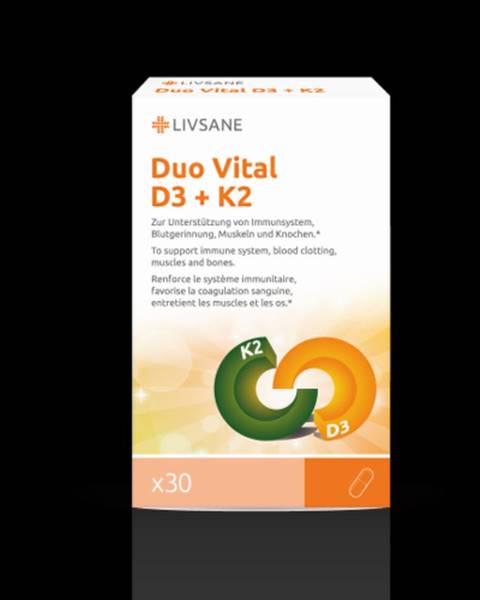 Duo vital D3 + K2 30 kapsúl