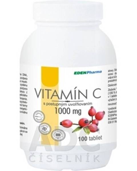 EDENPHARMA Vitamín C 1000 mg 100 tabliet s postupným uvoľňovaním