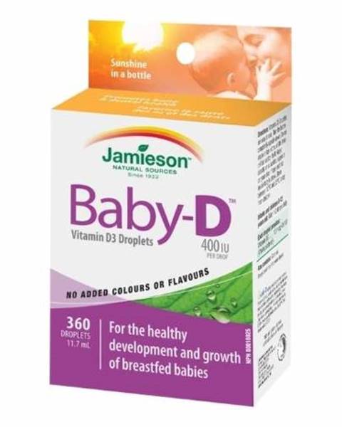 Baby-D3 vitamín D3 400 IU kvapky 11,7 ml