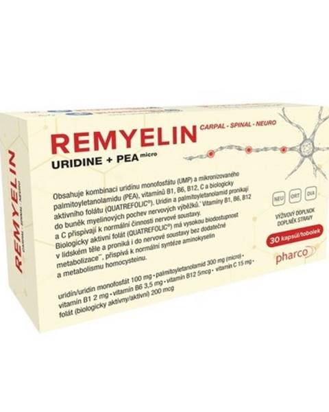 REMYELIN Uridine + PEA micro + vitamíny B,C 30 kapsúl