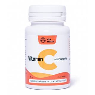 VIA NATUR Vitamín C askorban sodný 500 mg 60 kapsúl