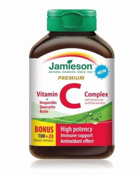 Vitamín C premium 600 mg s bioflavonoidmi 100 + 20 kapsúl ZADARMO