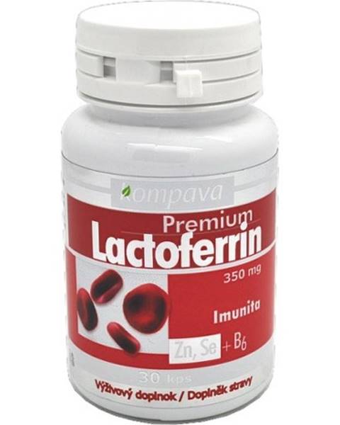 KOMPAVA Premium lactoferrin, podpora imunity 30 kusov