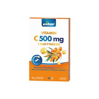 Vitamín C 500 mg s rakytníkom  s postupným uvoľňovaním 30 kapsúl