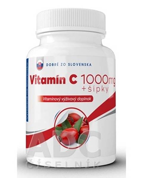 DOBRE ZO SLOVENSKA Vitamín C 1000 mg + šípky 100 tabliet