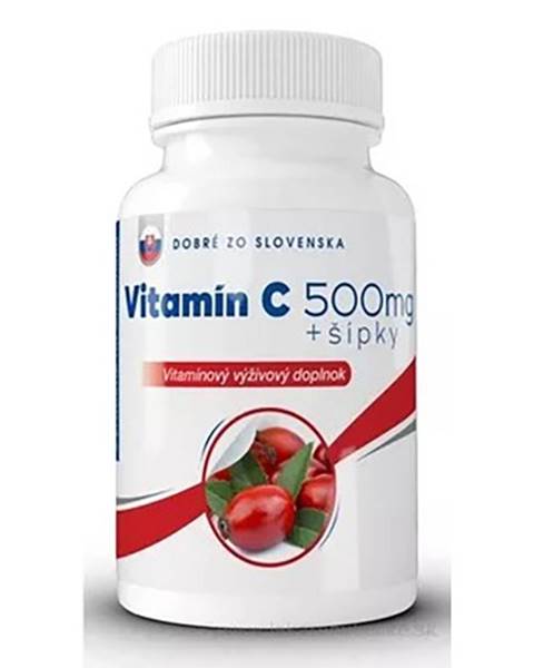 DOBRÉ ZO SLOVENSKA Vitamín C 500 mg + šípky 30 tabliet