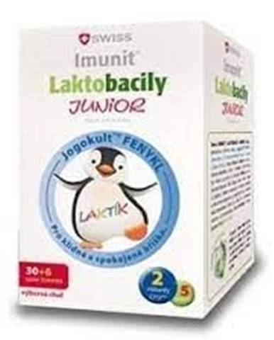 SWISS Imunit Lactobacily junior + vitamín D3 30 tabliet + 6 ZADARMO