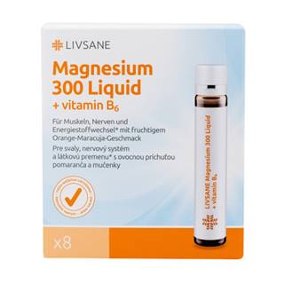 Tekuté magnézium 300 + vitamín B6 8 x 30 ml