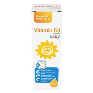Vitamín D3 baby kvapky 400 IU 10 ml