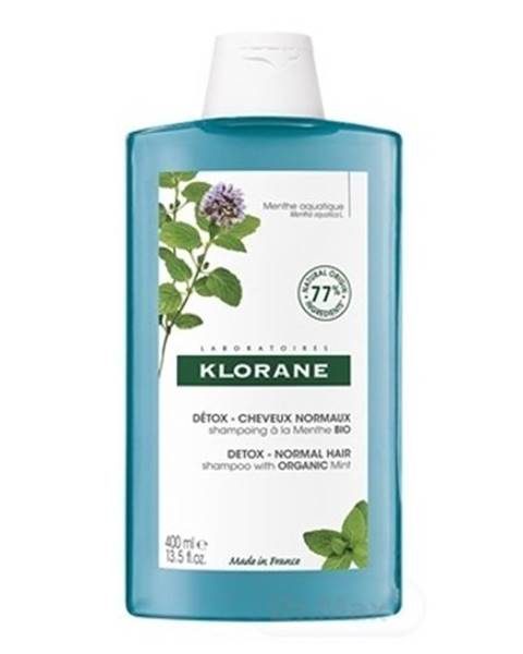 Shampooing detox menthe bio detoxikačný šampón s výťažkom z bio mäty 400 ml