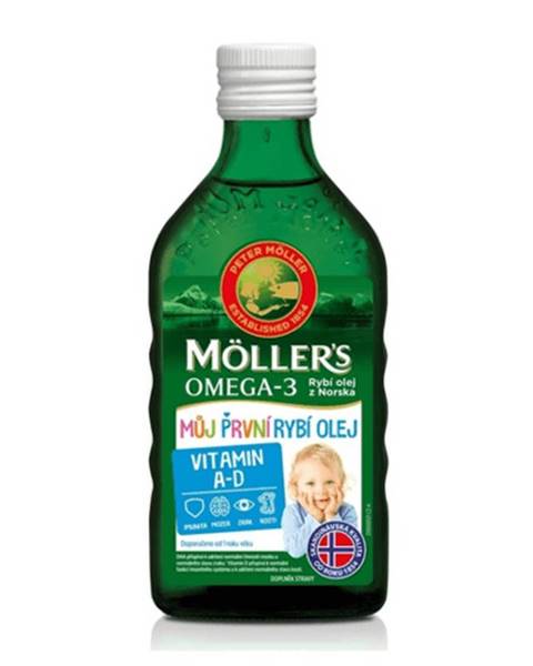Omega 3 môj prvý rybí olej vitamín A a D 250 ml