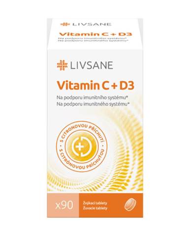 Vitamín C + D3 90 žuvacích tabliet