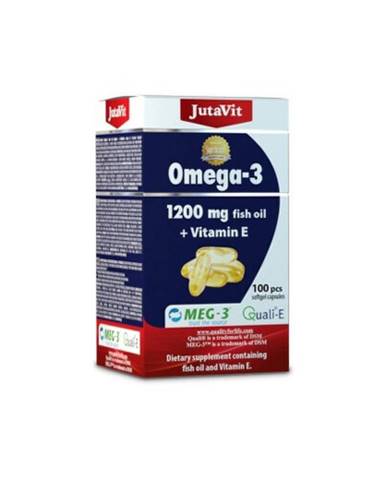 Omega-3 1200 rybí olej + vitamín E 100 kapsúl