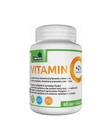 NATURPRODUCT Vitamín C 500 mg + zinok 10 mg 60 kapsúl