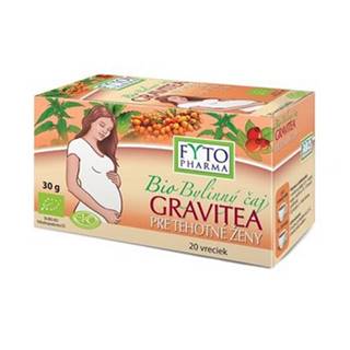 Bio bylinný čaj Gravitea pre tehotné ženy nálevové vrecká 20 x1,5 g