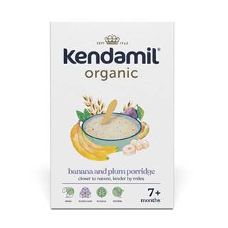 KENDAMIL BIO Nemliečna kaša so slivkami a banánom od ukonč. 7. mesiaca 150 g