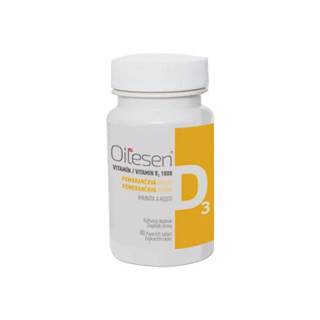 OILESEN Vitamín D3 1000 žuvacie tablety s pomarančovou arómou 80 tabliet