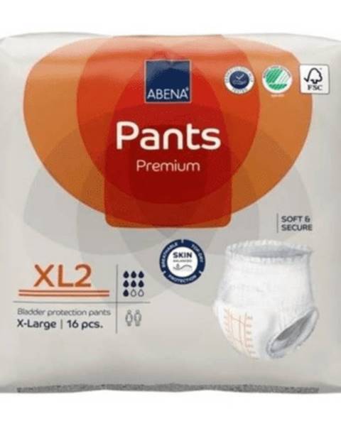 Pants premium XL2 navliekacie plienkové nohavičky boky 130-170 cm savosť 1900 ml 16 ks