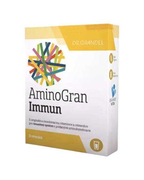 DR.GRANDEL Aminogran immun vrecúška s práškom 3 ks