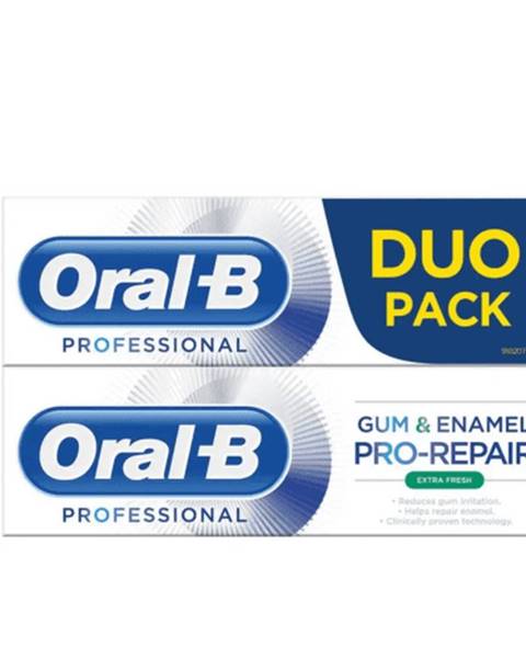 Prof. gum&enamel pro repair extra fresh duo zubná pasta 2x75 ml