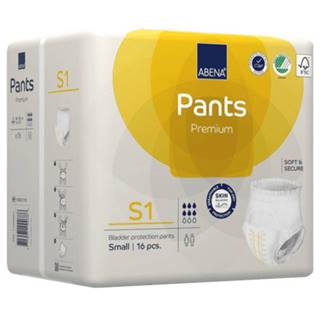 Pants premium S1 navliekacie plienkové nohavičky boky 60-90 cm savosť 1400 ml 16 ks
