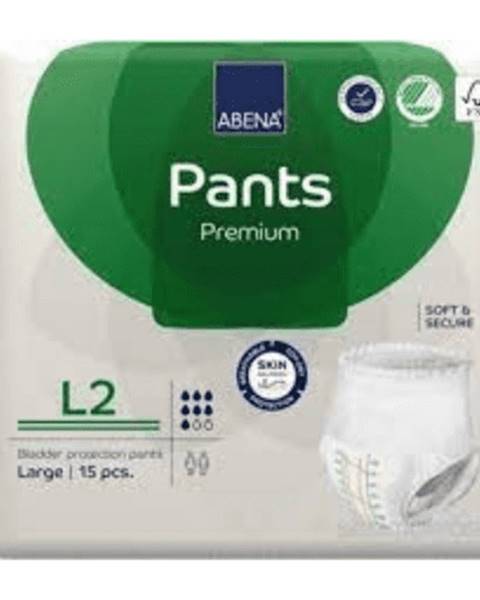 Pants premium L2 navliekacie plienkové nohavičky  boky 100-140 cm savosť 1900 ml 15 ks