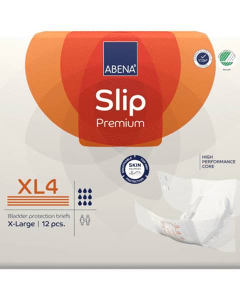 Slip premium XL4 plienkové nohavičky boky 110-170 cm savosť 4000 ml 12 ks