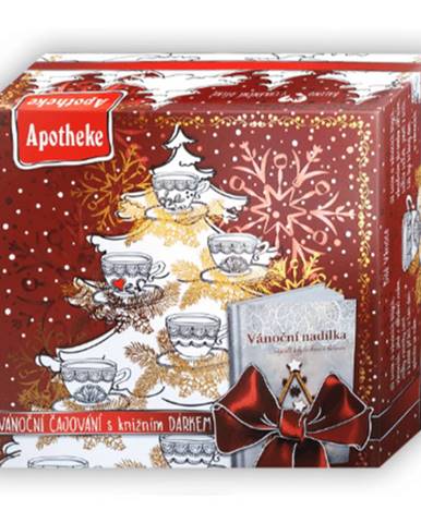 APOTHEKE Kolekcia Vianočné čajovanie s herbárom ovocné a bylinné čaje v nálevových vreckách 2 x 90 g