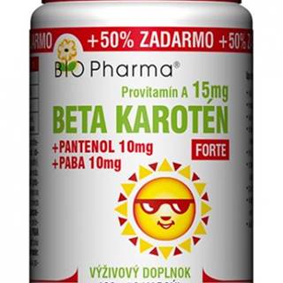 BIO Pharma Beta karotén 15 mg FORTE