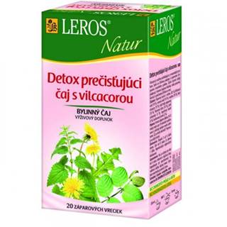 Leros natur detox prečisťujúci čaj s vilcacorou