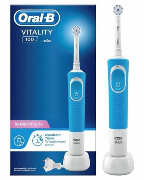 ORAL B Elektrická zubná kefka Vitality 100 Sensitive Ultrathin
