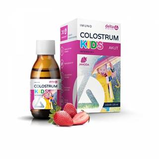 Delta colostrum sirup jahoda kids