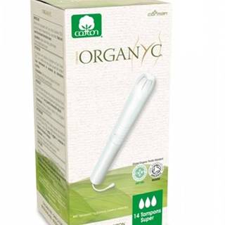 Organyc bio menštruačné tampóny Super s aplikátorom
