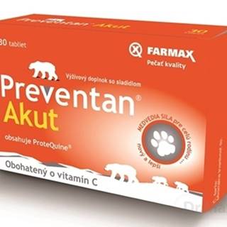 FARMAX Preventan Akut obohatený o vitamín C